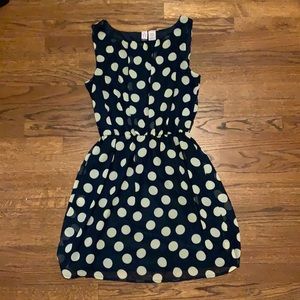 Small women’s polka dot dress